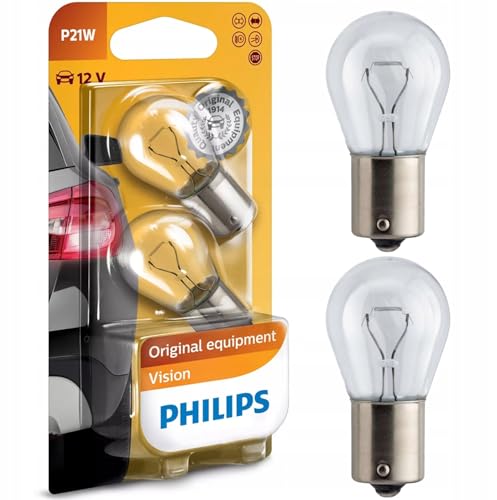 Philips 0730012 12498B2 P21W Premium 12 V - Pack of 2 - down 76.36% (£5.46) to £1.69 from £7.15