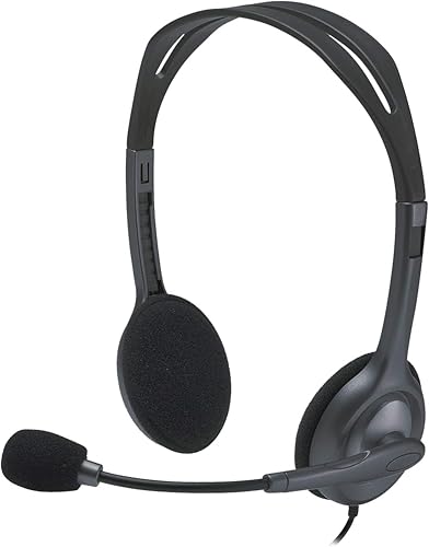 Logitech H110 Wired Headset - down 40.55% (£3.39) to £4.97 from £8.36