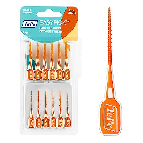 TePe EasyPick Toothpicks, Oran...row Gaps, Travel case Included - down 30.12% (£1.25) to £2.90 from £4.15