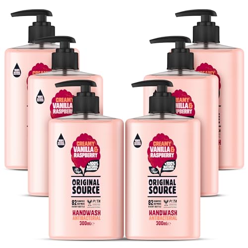Original Source Vanilla Milk a...isers, Multipack of 6 x 300 ml - down 44.19% (£4.75) to £6.00 from £10.75