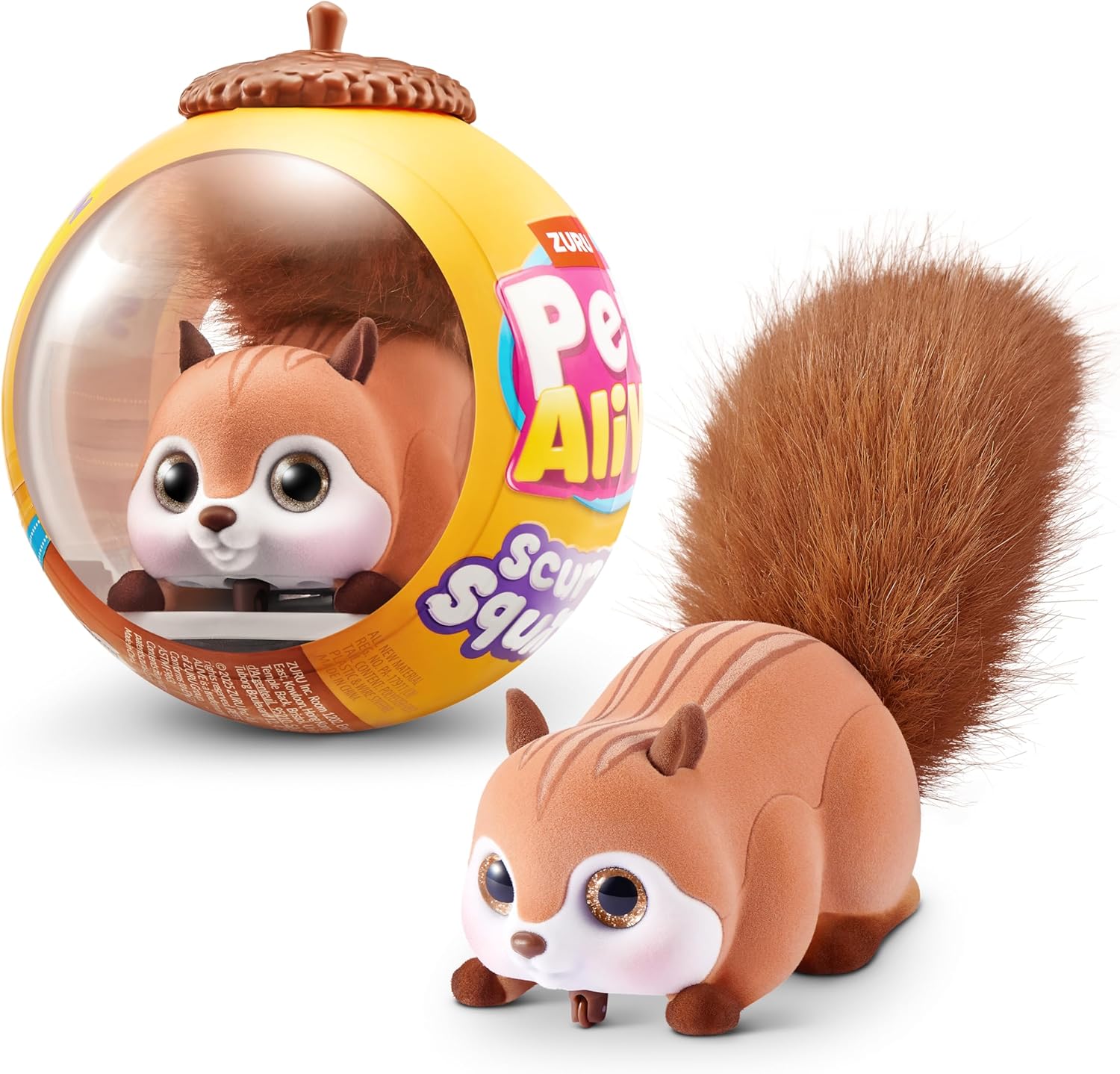 Pets Alive Scurry'n Squirrel (...Sounds, Ages 2+, Child Toddler - down 40.03% (£6.00) to £8.99 from £14.99