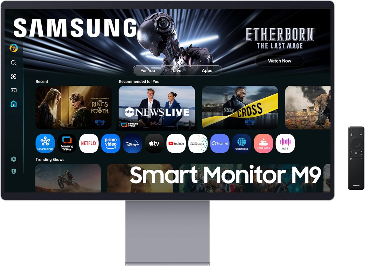 Samsung LS32FM902SUXXU 32" OLE..., Catch Up Apps and Gaming Hub - down 25.02% (£300.00) to £899.00 from £1,199.00