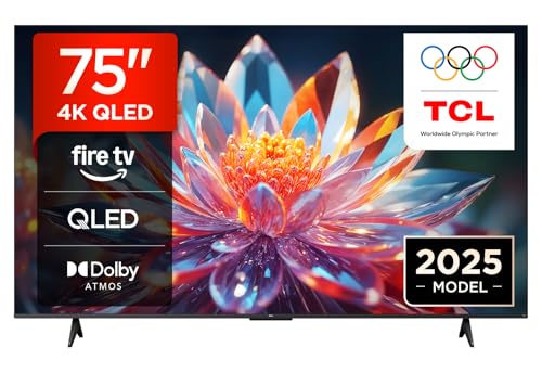TCL 75T6C-UK 75 Inch QLED 4K H...Press & Ask Alexa, 2025 Model) - down 7.16% (£40.00) to £519.00 from £559.00
