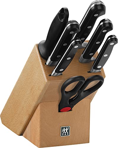 Professional "S" 8 Piece Knife Set in Knife Block - down 5.86% (£16.24) to £260.67 from £276.91