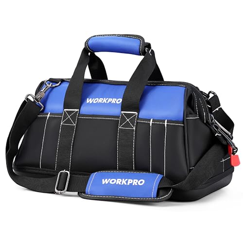 WORKPRO Tool Bag 16-inch, Mult...with Adjustable Shoulder Strap - down 30.18% (£7.71) to £17.84 from £25.55