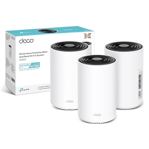 TP-Link Deco PX10(3-pack) AX15...ft², Connect up to 120 devices - down 5.00% (£10.00) to £189.99 from £199.99