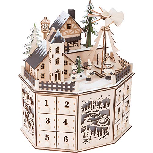 Small Foot Advent Calendar with Pyramid - down 6.66% (£2.75) to £38.55 from £41.30
