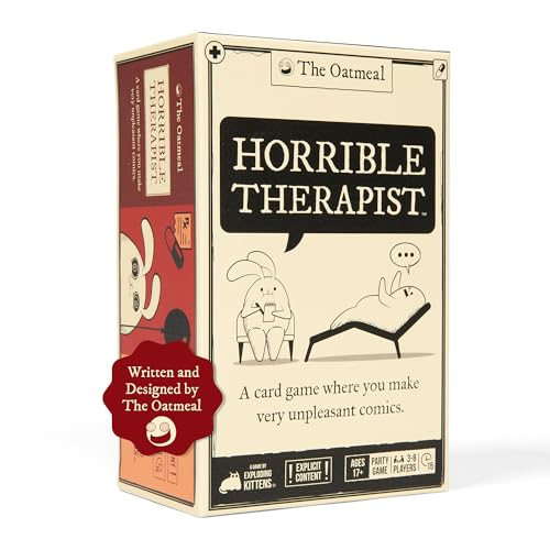 Horrible Therapist: Base Editi...ily Night Fun, Teens and Adult - down 53.81% (£6.99) to £6.00 from £12.99