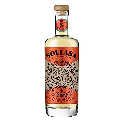 Sollasa aperitif - Indian-insp...cious pairing with food - 70cl - down 17.21% (£4.08) to £19.63 from £23.71