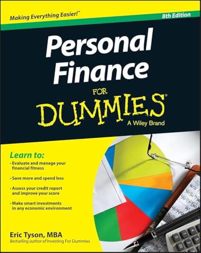 Personal Finance For Dummies - down 10.03% (£1.11) to £9.96 from £11.07