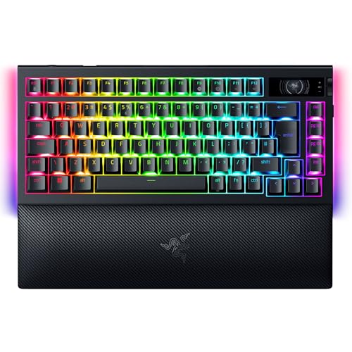 Razer BlackWidow V4 Pro 75% - ...lm rest) US Layout ISO | Black - down 33.33% (£100.00) to £199.99 from £299.99