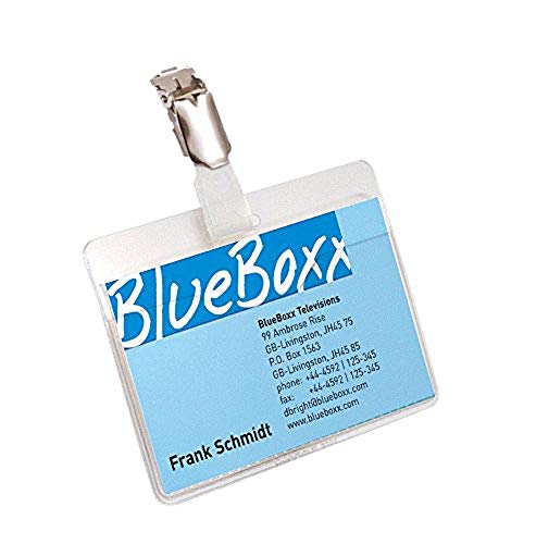 Durable Name Badges Visitors w...p 60x90mm Ref 8612 [Pack of 5] - down 70.58% (£7.51) to £3.13 from £10.64
