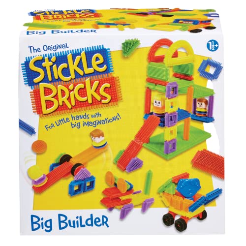 Stickle Bricks Big Builder Con..., Suitable for Ages 18 Months+ - down 36.83% (£12.26) to £21.03 from £33.29