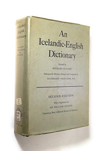 An Icelandic-English Dictionary - down 10.01% (£5.05) to £45.41 from £50.46