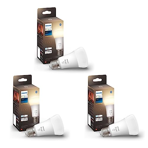 Philips Hue NEW White Smart Li...ant, Apple Homekit (Pack of 3) - down 9.97% (£3.78) to £34.14 from £37.92