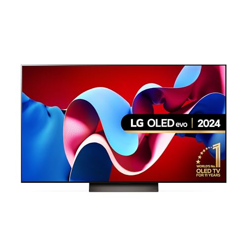 LG evo OLED77C45LA 77-Inch 4K ...0Hz), Umber Brown [Model 2024] - down 32.66% (£775.59) to £1,599.00 from £2,374.59