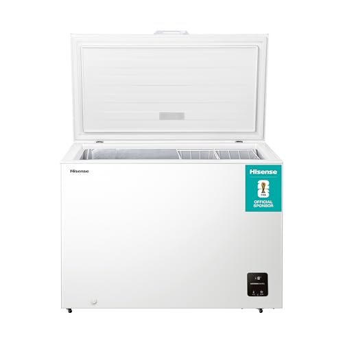 Hisense FC386D4AWLE 297Litres ...eezer Rating, E Rated in White - down 10.04% (£26.00) to £233.00 from £259.00
