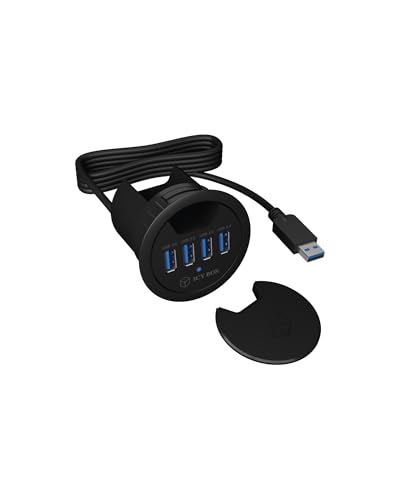 ICY BOX black Black Ohne Audio Ein-/Ausgang - down 10.03% (£1.49) to £13.37 from £14.86