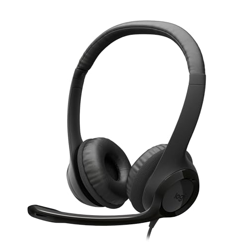 Logitech H390 Wired Headset fo... Works with Chromebook - Black - down 40.01% (£14.00) to £20.99 from £34.99