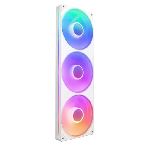 NZXT F360 RGB Core - 360mm Sin... - 8 aRGB LEDs Per Fan - White - down 16.67% (£10.00) to £49.99 from £59.99