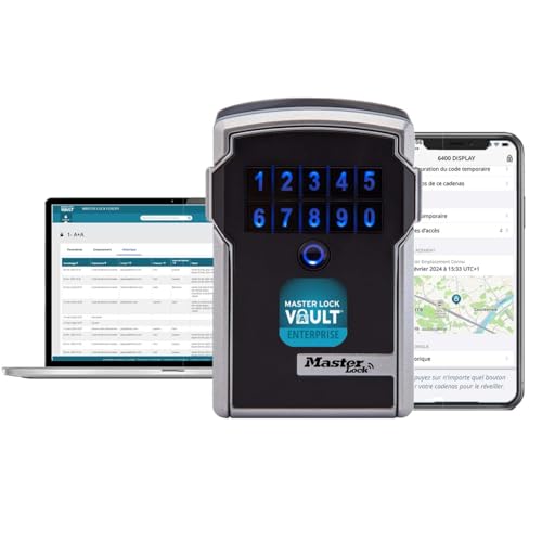 MASTER LOCK Smart Connected Ke... professionals, Black and Grey - down 12.27% (£23.74) to £169.79 from £193.53