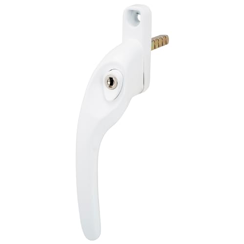 Sterling uPVC Locking Offset Window Handle, White - down 46.10% (£5.14) to £6.01 from £11.15