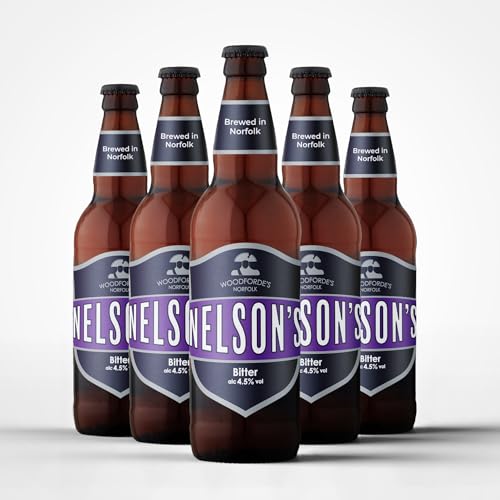 Woodforde's Nelson's 8 x 500ml Bottles - down 21.57% (£4.40) to £16.00 from £20.40