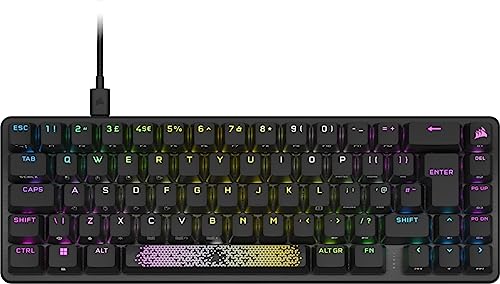 Corsair K65 PRO MINI RGB 65% O...ble - QWERTY UK Layout - Black - down 26.32% (£25.00) to £69.99 from £94.99