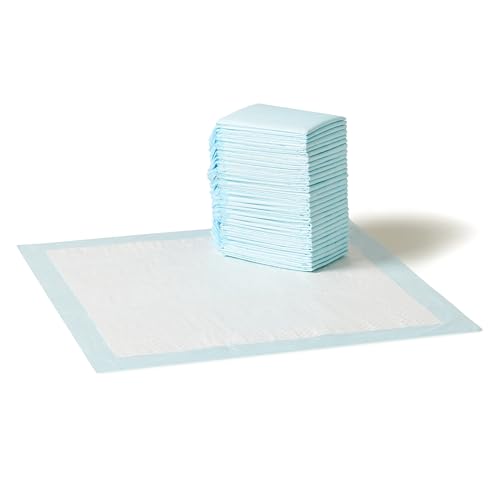 Amazon Basics Leakproof, 5-Lay...gular (30 Count), Blue & White - down 21.01% (£1.50) to £5.64 from £7.14