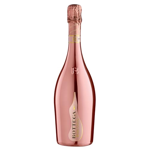Bottega Rose Gold Pinot Nero S...ing Spumante Brut Rosé - 750ml - down 10.50% (£2.14) to £18.25 from £20.39