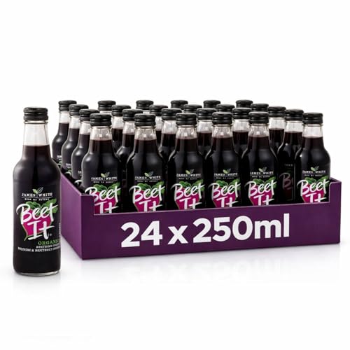 Beet It Organic Beetroot Juice... No Added Sugar (Glass Bottle) - down 44.14% (£19.60) to £24.80 from £44.40