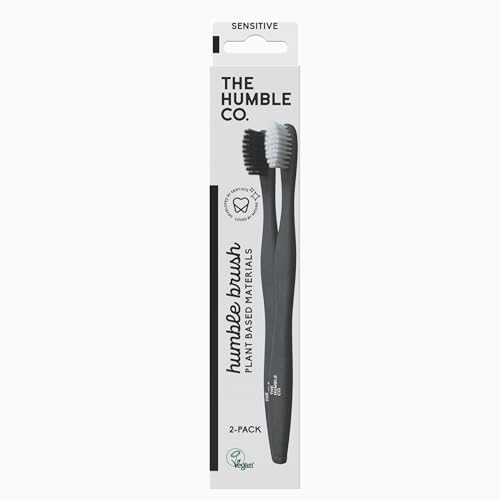 THE HUMBLE CO. - Adult Black T...e - 1 Pack With 2 Toothbrushes - down 40.67% (£1.22) to £1.78 from £3.00