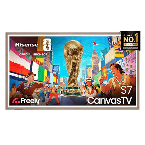Hisense 65" 65S7NQTUK Canvas T...ly, Disney +, YouTube, Netflix - down 9.65% (£96.00) to £899.00 from £995.00
