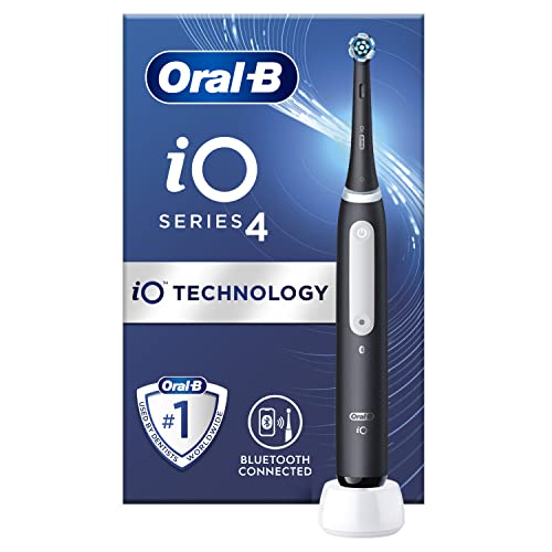 Oral-B iO4 Electric Toothbrush...hitening, UK 2 Pin Plug, Black - down 8.26% (£5.40) to £59.99 from £65.39