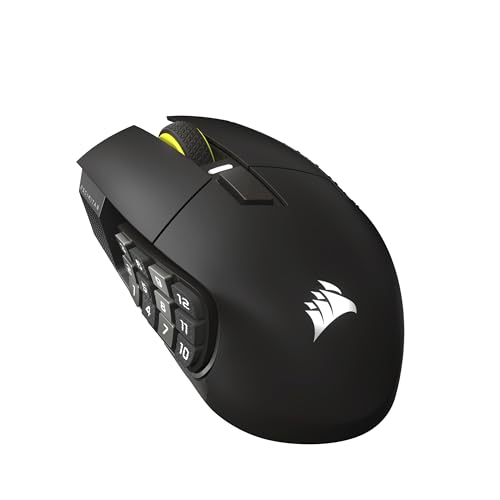 Corsair SCIMITAR ELITE WIRELES...to 150-Hour Battery – Gunmetal - down 25.56% (£27.46) to £79.99 from £107.45