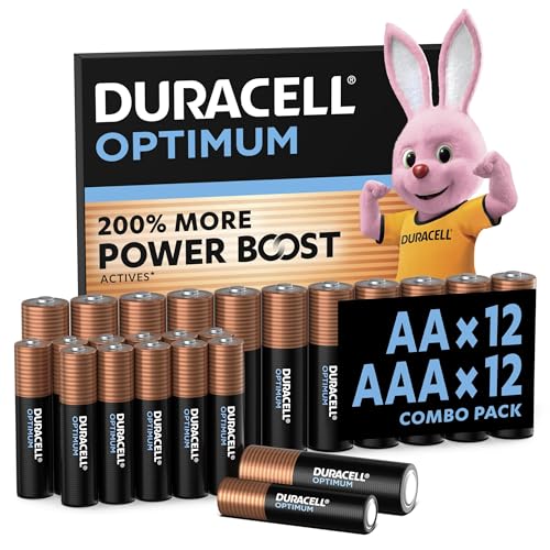 Duracell Optimum AA & AAA Alka...5 Volts LR6/LR03 MX1500/MX2400 - down 30.83% (£8.00) to £17.95 from £25.95