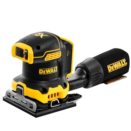 DEWALT DCW200N-XJ 18V XR Brush... Sheet Palm Sander (Bare Unit) - down 3.36% (£4.00) to £115.00 from £119.00