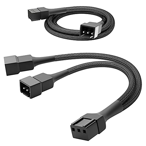 KabelDirekt – 90cm 3-pin fan e...3-pin fan to 2 x 3-pin Y-cable - down 78.70% (£5.91) to £1.60 from £7.51