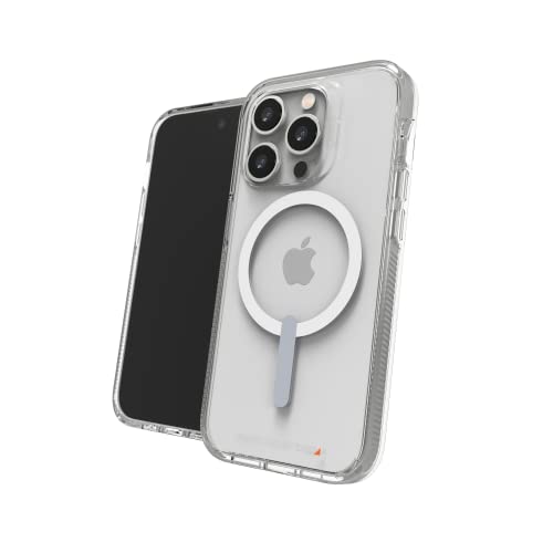 ZAGG Gear 4 Crystal Palace Sna...ess Charging, MagSafe, (Clear) - down 43.99% (£12.49) to £15.90 from £28.39