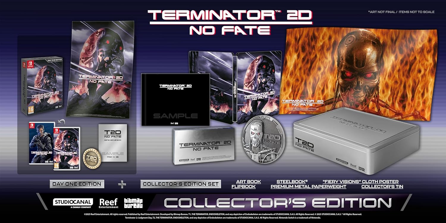 Terminator 2D: NO FATE – Colle...or’s Edition (Nintendo Switch) - down 10.00% (£5.91) to £53.21 from £59.12