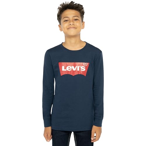 Levi's Kids Lvb L/S Batwing Te...hirt Boys Dress Blues 16 Years - down 11.50% (£1.38) to £10.62 from £12.00