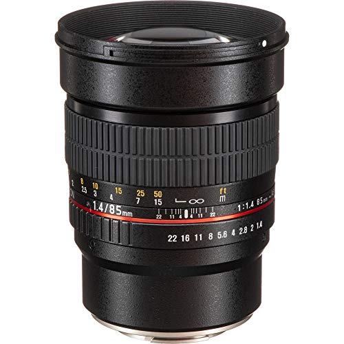 Rokinon 85mm F1.4 Aspherical Lens for Fuji X - down 8.55% (£11.63) to £124.38 from £136.01