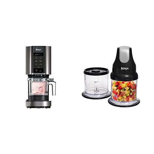 Ninja Ice Cream Maker [NC300UK...02UKBK] Stackable, 200W, Black - down 8.09% (£16.01) to £181.99 from £198.00