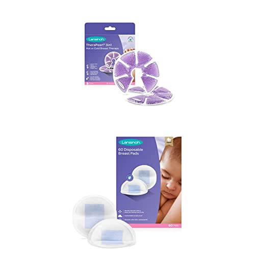 Lansinoh Therapearl 3-in-1 Bre...sable Nursing Pads, Pack of 60 - down 4.22% (£0.49) to £11.13 from £11.62