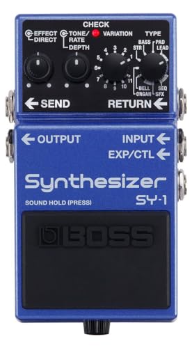 BOSS SY-1 Synthesizer Guitar P...Easy, Plug-And-Play Experience - down 21.31% (£44.32) to £163.68 from £208.00