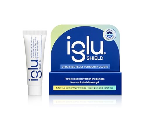 Iglu Shield Non-Medicated Mout...lieving Pain and Soreness, 10g - down 19.74% (£1.38) to £5.61 from £6.99