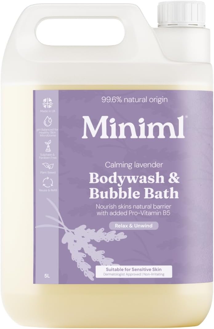 Miniml Natural Eco Body Wash a...ben Free, Vegan & Cruelty Free - down 35.44% (£13.45) to £24.50 from £37.95