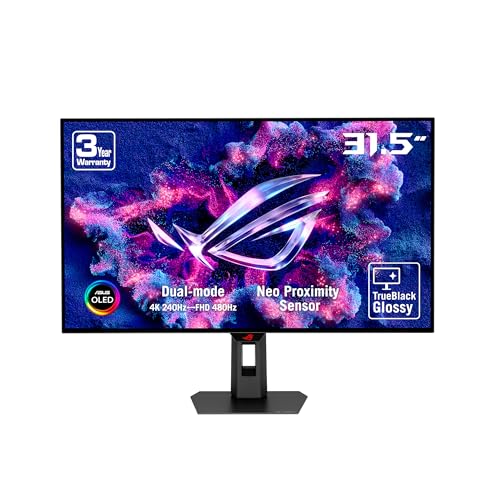 ASUS ROG Strix OLED XG32UCWMG ...0 True Black, USB-C , HDMI 2.1 - down 8.24% (£69.96) to £778.99 from £848.95