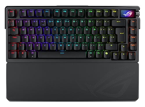 ASUS ROG Azoth Extreme 75% Gam...tches, PBT Keycaps | UK Layout - down 9.09% (£40.00) to £399.99 from £439.99