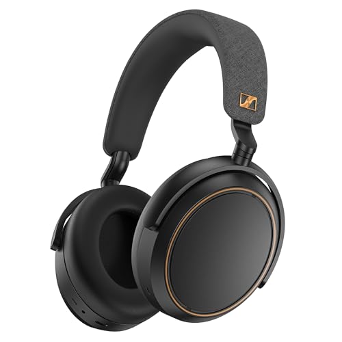 Sennheiser MOMENTUM 4 Wireless...stomizable Sound, Black/Copper - down 7.82% (£16.16) to £190.60 from £206.76